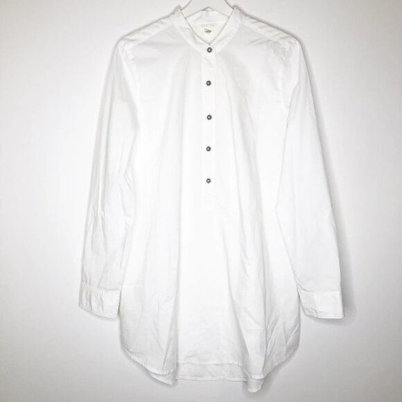 Caslon Dresses & Skirts - CASLON White Long Sleeve Shirt Dress